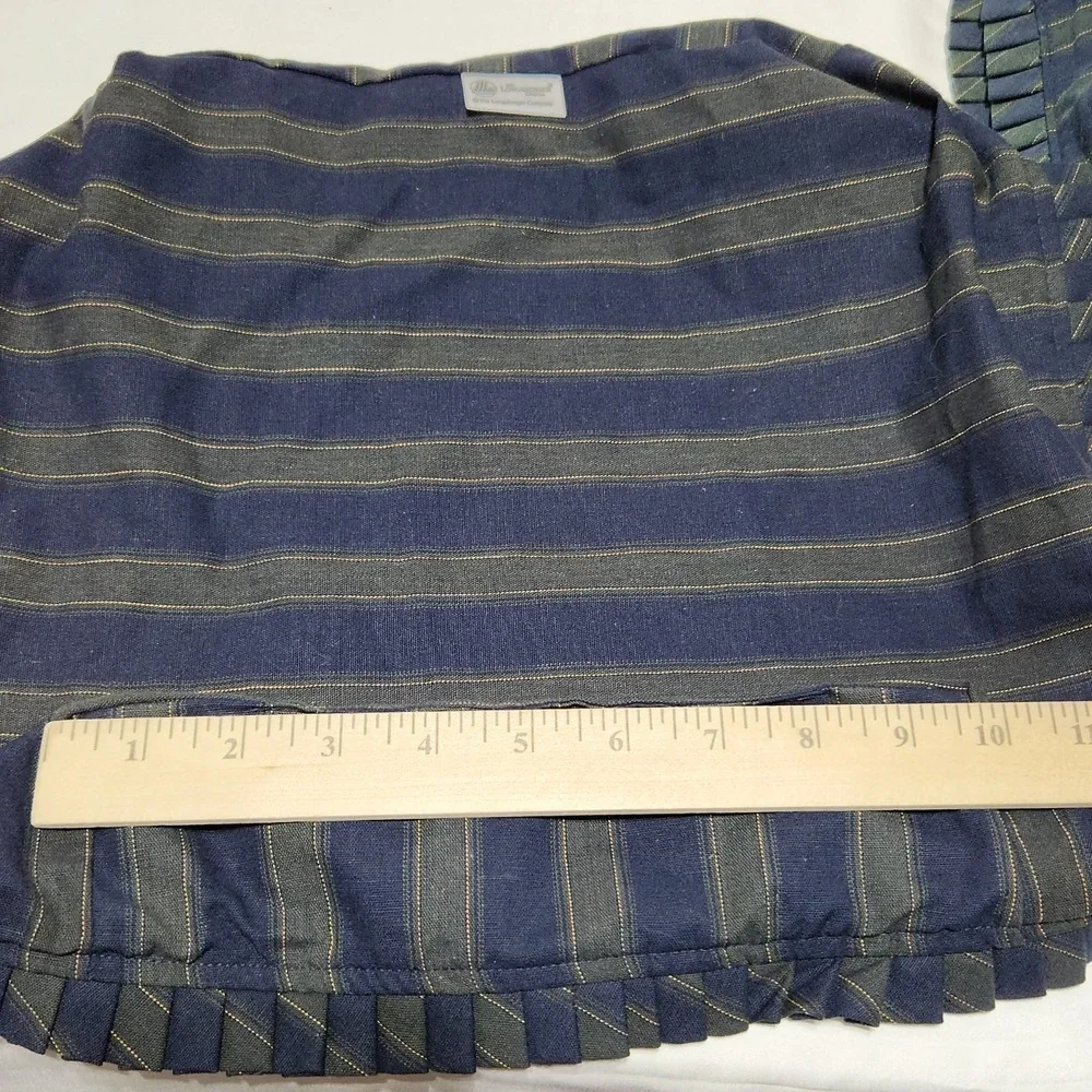 Longaberger Collector's Club Members Stripe Liners Lot of 2 ‎ SEE PHOTOS